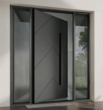 Portes en aluminium: répondre aux demandes de l'architecture et de la vie modernes