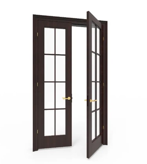 Porte à battants en aluminium