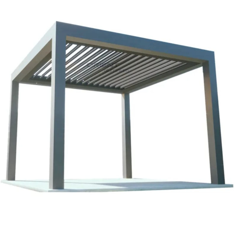 Pergola à persiennes en aluminium