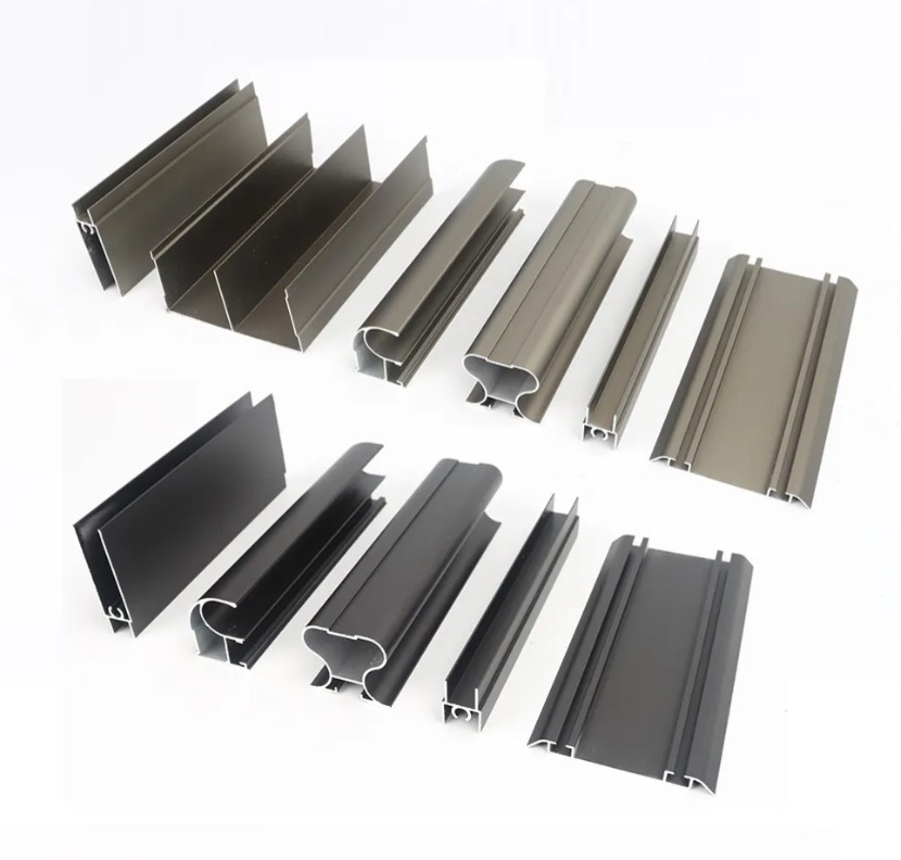 Portes coulissantes de la garde-robe en aluminium