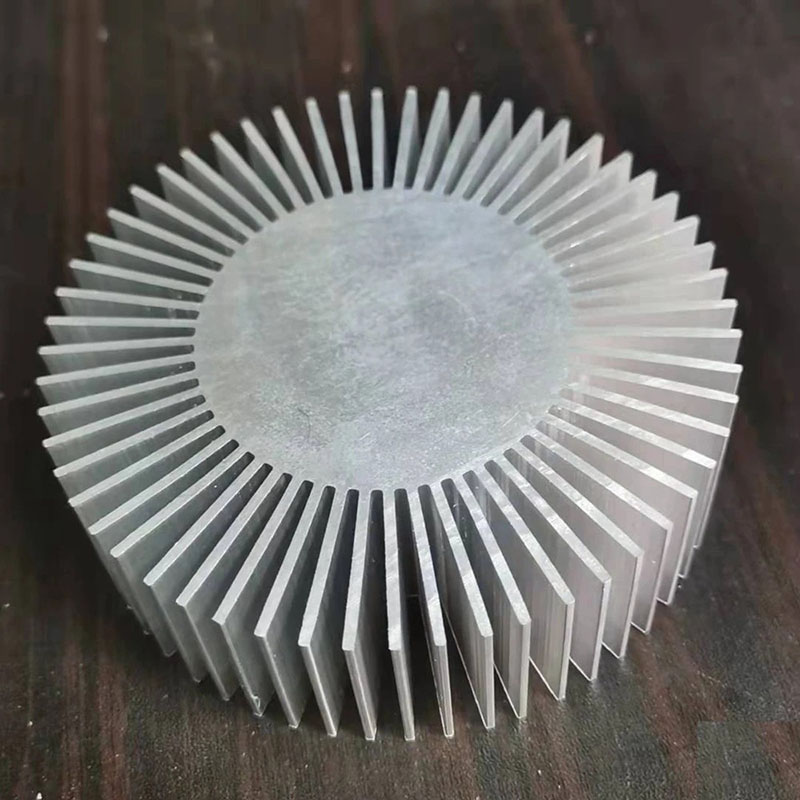 Radiateur rond en aluminium