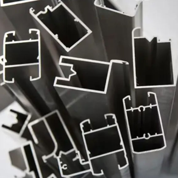 Profils d'aluminium d'extrusion de volets de volets de fenêtre